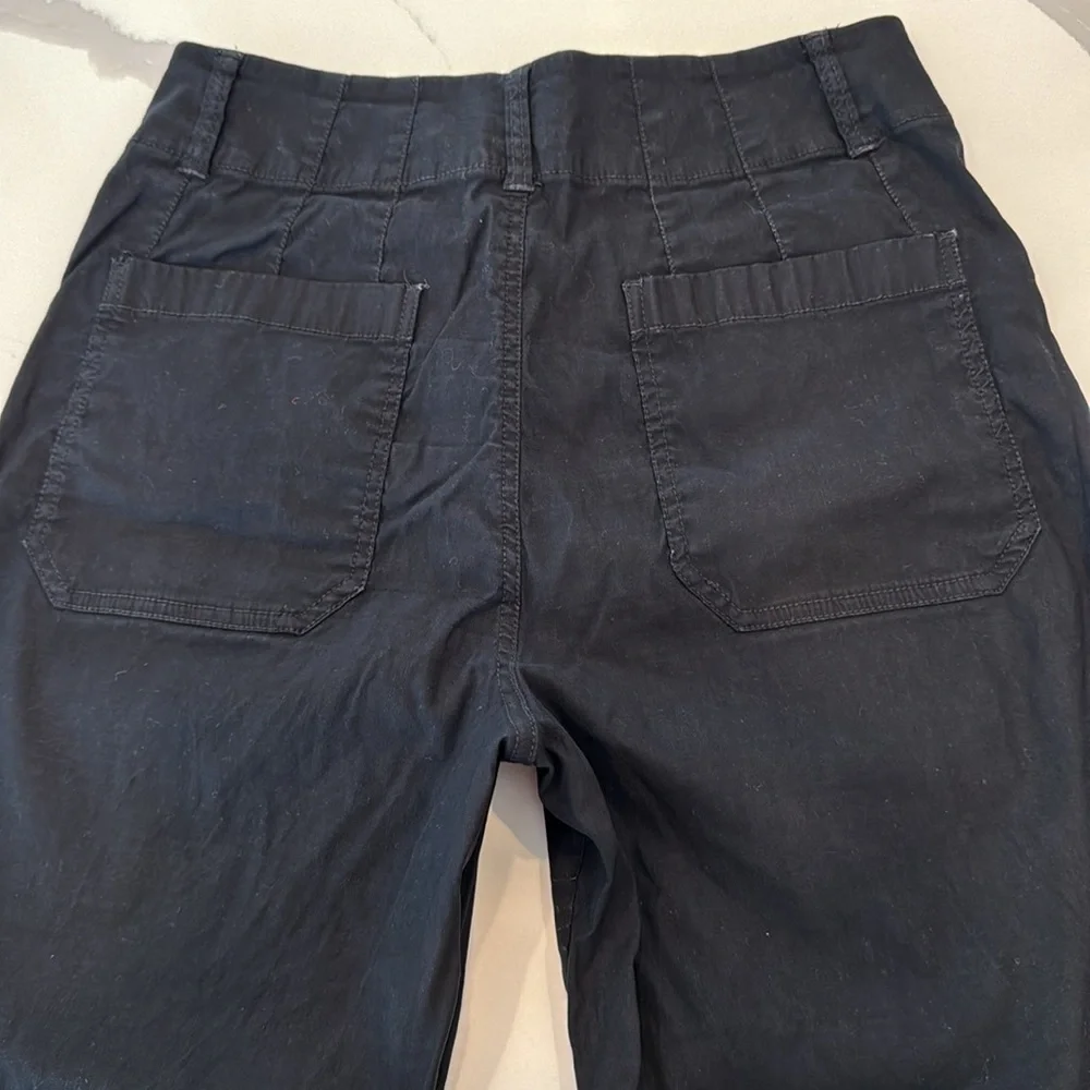 MAEVE Anthropologie The Colette Wide-Leg Cropped
Pants 30p Black - Picture 11 of 13